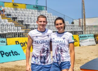 Українці перемогли на міжнародному турнірі з пляжного текболу