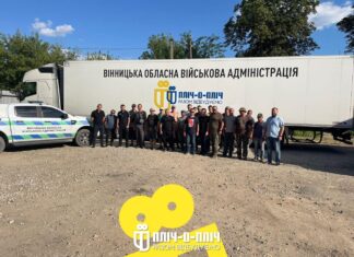 До Херсонщини з Вінниччини доставили дві фури з будівельними матеріалами