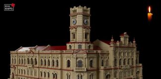 За допомогою конструктора LEGO відтворили будівлю Херсонського художнього музею