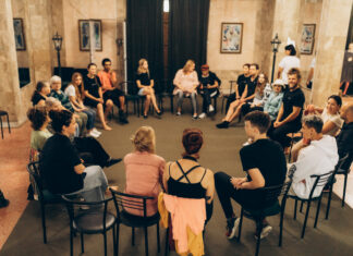 Столичний тілесно-орієнтований театр провів майстер-клас для херсонців