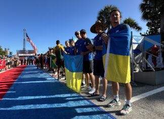 Український рятувальник на міжнародних змаганнях у США встановив 2 світових рекорди