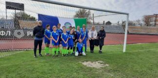 Херсонська команда дівчат взяла участь у чемпіонаті України з футболу