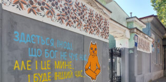 Блакитно-жовтий Херсон (відео)