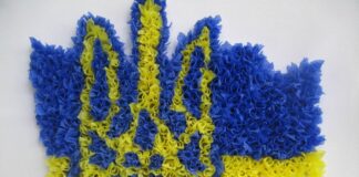 Херсонців у Вінниці запрошують створити мапу України з паперових квітів