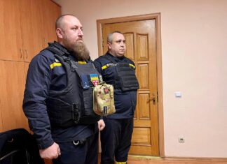 Херсонські рятувальники отримали медалі «За бездоганну службу»