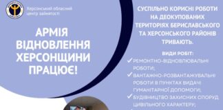 На Херсонщині працює “Армія відновлення”