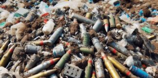 Російські снаряди забруднили херсонську землю на майже 2 мільярди гривень