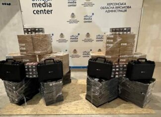 Територіальні громади Херсонщини придбали для військових нову партію дронів