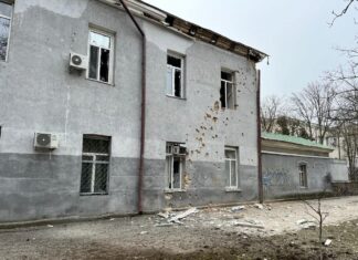Російська армія обстріляла херсонську лікарню