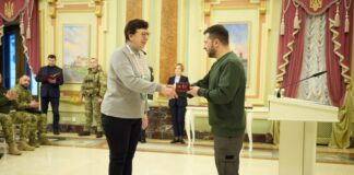 Президент відзначив херсонців державними нагородами