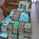 Як у Херсоні проходить акція зі збору пропагандистської літератури для потреб ЗСУ