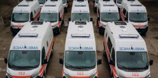 Херсонщині передали “швидку”, придбану в межах ініціативи United24