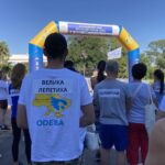 Переселенці з Нової Каховки організували в Одесі пробіг на підтримку тимчасово окупованих міст