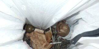 Віз гранати і патрони до Кривого Рогу: на блокпосту в Бериславському районі поліцейські затримали чоловіка