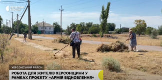 Як реалізується проєкт “Армія відновлення” на Херсонщині