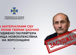 Заочний вирок отримав гауляйтер Новоолексіївки на Херсонщині