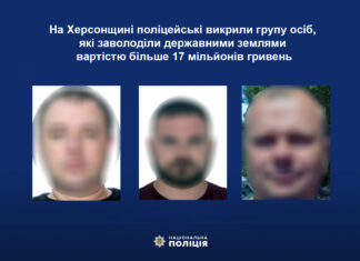 На Херсонщині викрили групу осіб, які заволоділи державними землями на понад 17 мільйонів гривень