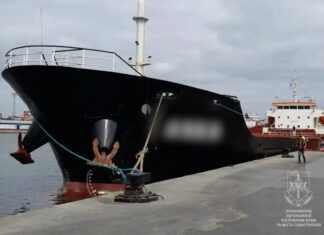 В Україні затримали іноземне судно, яке незаконно вивозило зерно з ТОТ Херсонщини через Крим