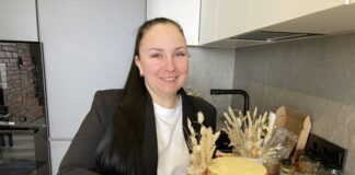 Олена Рустамова з Чорнобаївки створила торт на честь рідного села