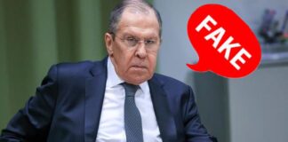 Лавров заявив, що херсонці “вітають російських солдатів, які приходять їх звільняти”