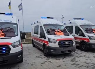 Херсонщині передали ще три реанімобілі