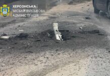 У Херсоні російські війська обстріляли маршрутку