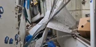 Російські окупанти обстріляли Дніпровський район Херсона