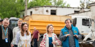 Керівництво ЮНІСЕФ відвідало унікальний навчальний майданчик на Херсонщині