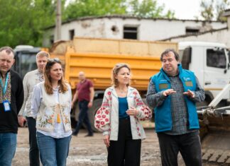 Керівництво ЮНІСЕФ відвідало унікальний навчальний майданчик на Херсонщині