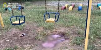 Сальдо заявив, що дитячий майданчик у Херсоні обстріляли ЗСУ