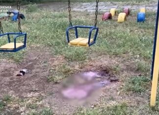 Сальдо заявив, що дитячий майданчик у Херсоні обстріляли ЗСУ