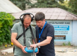 Водоканали Херсонщини вчились шукати витоки дистанційно