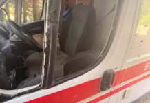 Російські окупанти атакували карету швидкої в Дар’ївці