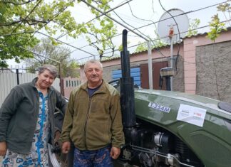 Грант допоміг аграрію з Херсонщини придбати мінітрактор