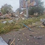 Російські окупанти скинули на Херсон десять авіабомб