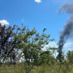 Як у Херсоні намагаються зупинити пожежі після атак російських дронів