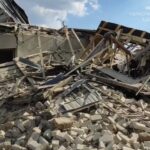 Російські окупанти скинули на Киселівку чотири авіабомби