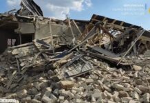 Російські окупанти скинули на Киселівку чотири авіабомби