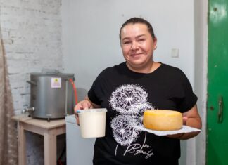 Родина з Чорнобаївки розвиває власну сироварню на Миколаївщині